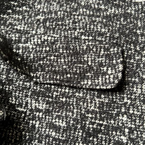 🔥WILFRED🔥 | Black and white tweed park jacket blazer - Picture 3 of 16